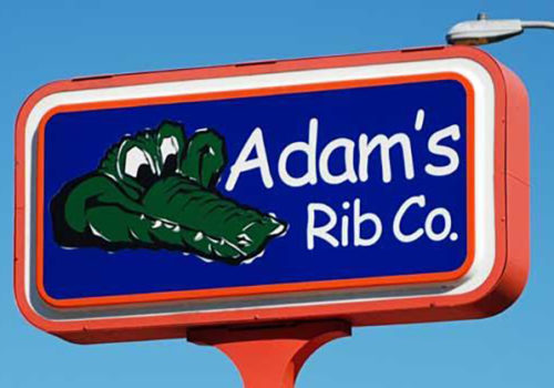 Adams Rib Co Logo and Sign