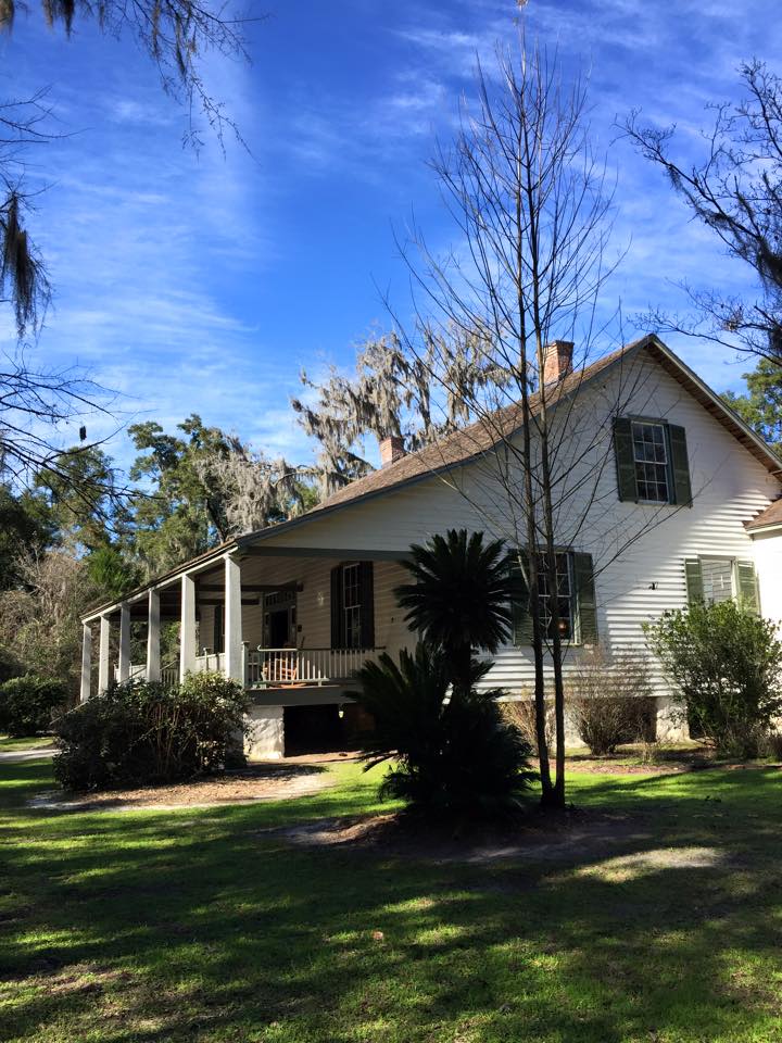 Side view of Haile Homestead