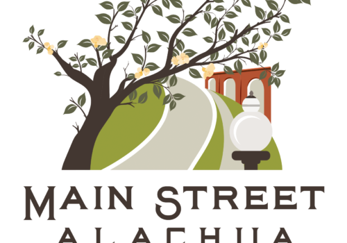 Logo for Main Street Alachua, discover the good life