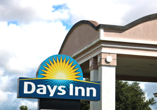 Sign at Days Inn University