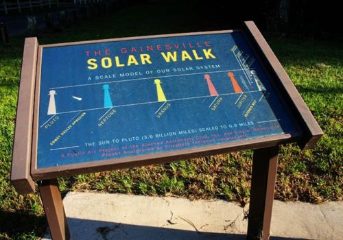 Solar Walk sign