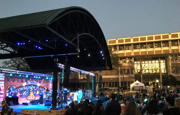 Concert at Bo Diddley Plaza