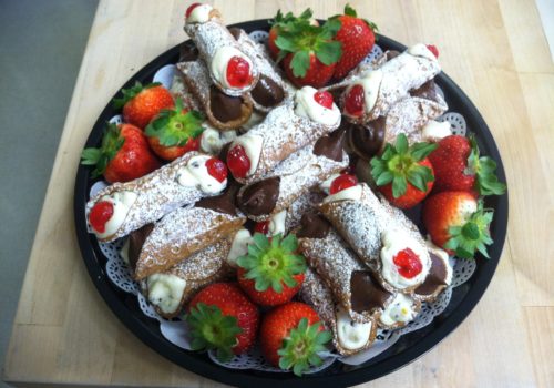 Sweet treats and strawberries