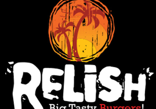 Relish Big Tasty Burgers logo