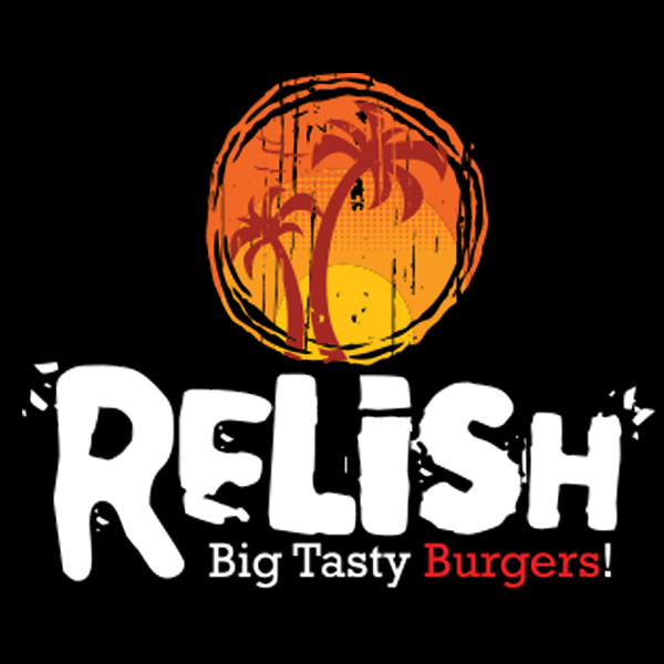 Relish Big Tasty Burgers logo