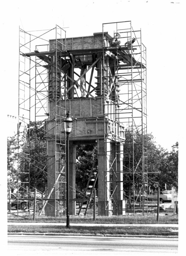 Clock Tower Construction in Gainesville