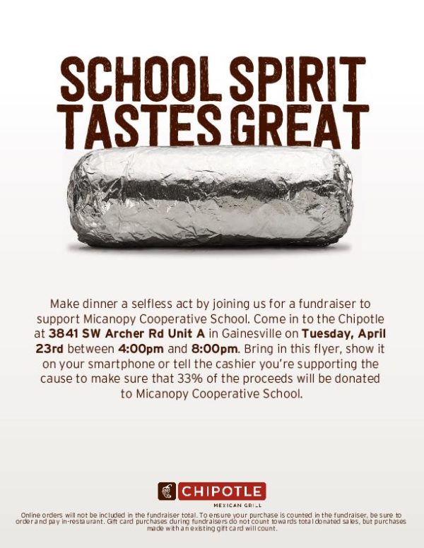 School Spirit Tastes Great at Chipotle
