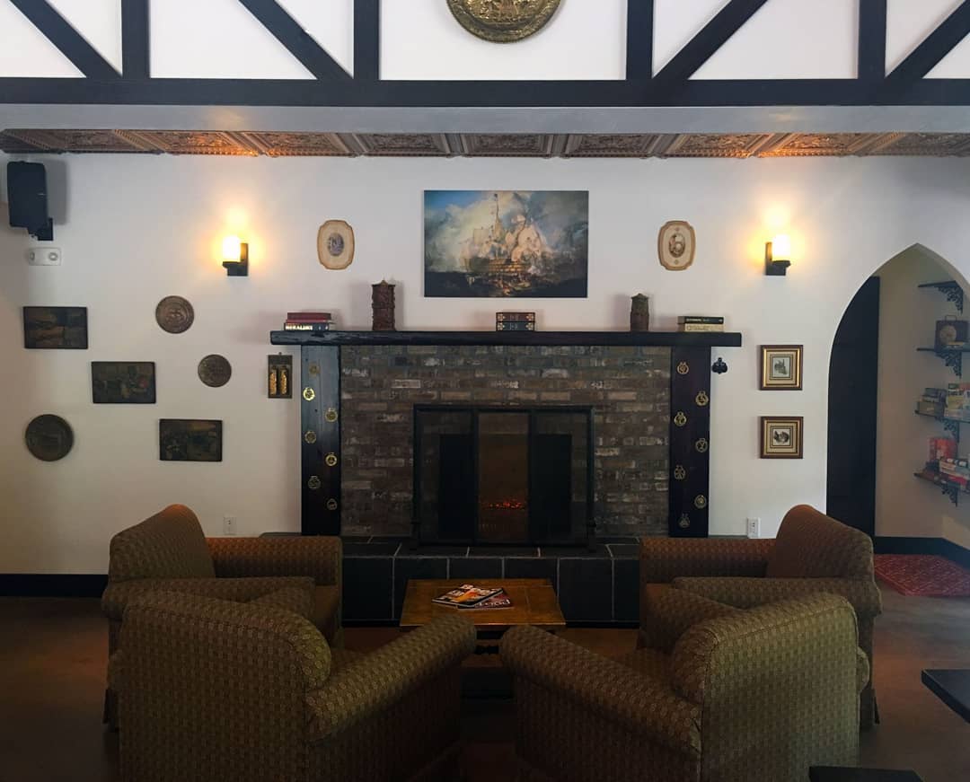 Blackadder Brewing Company Fireplace