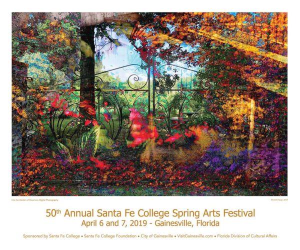 50th Santa Fe College Spring Arts Festival Poster