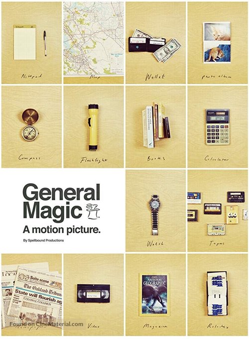 General Magic Poster with an array of everyday practical devices