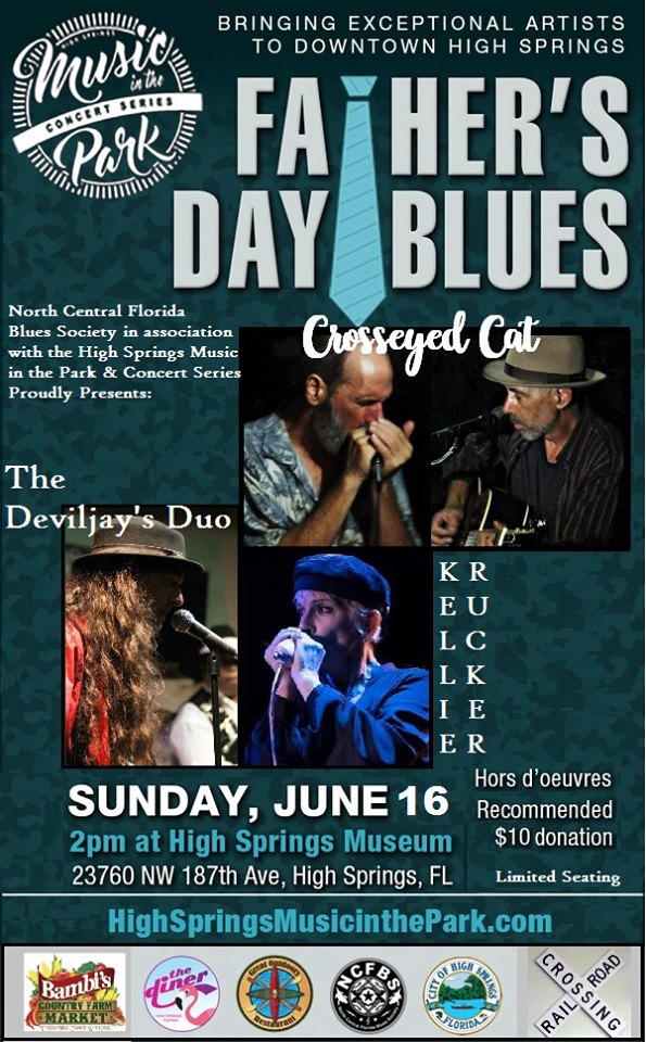 Father's Day Blues Poster