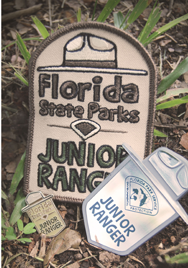 Florida State Parks Junior Ranger badge