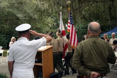 Milton Lewis Young Marines Ceremony