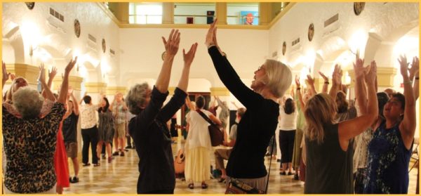 Dancers in the thomas center
