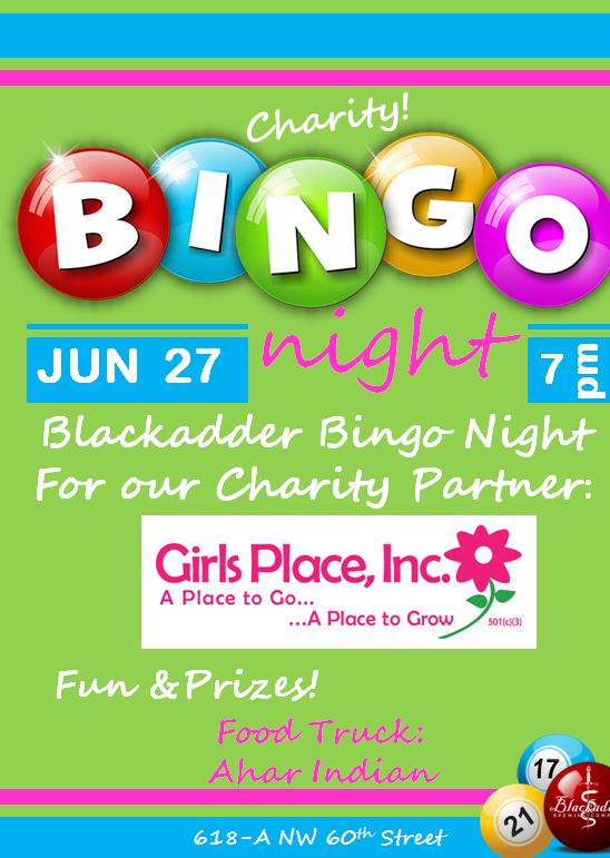 Bingo at Blackadder