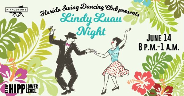 Lindy Luau Night Poster