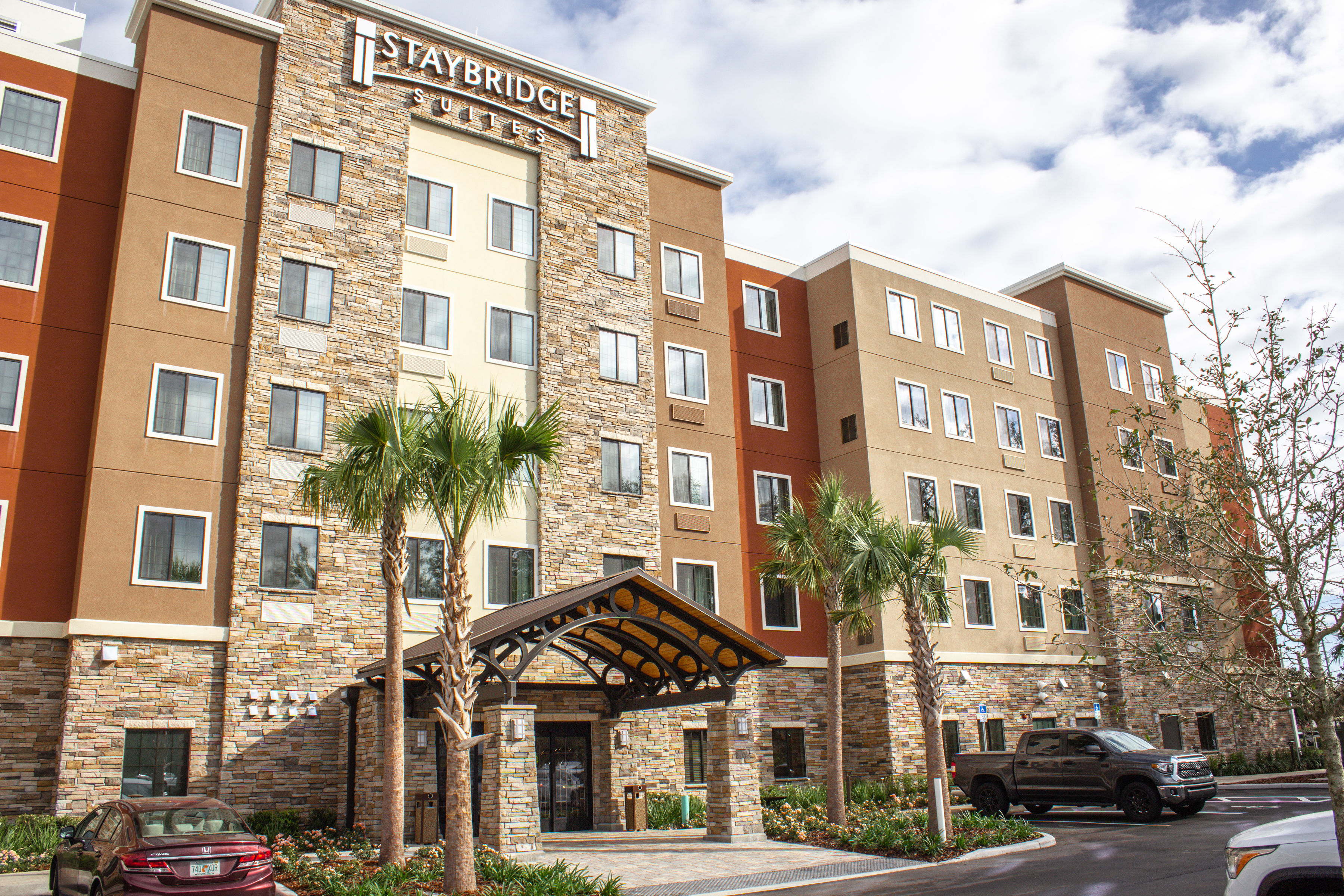 Exterior of Staybridge Suites