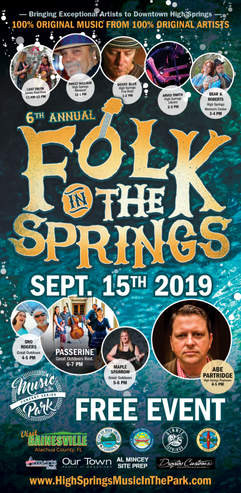 Folk In the Springs Poster