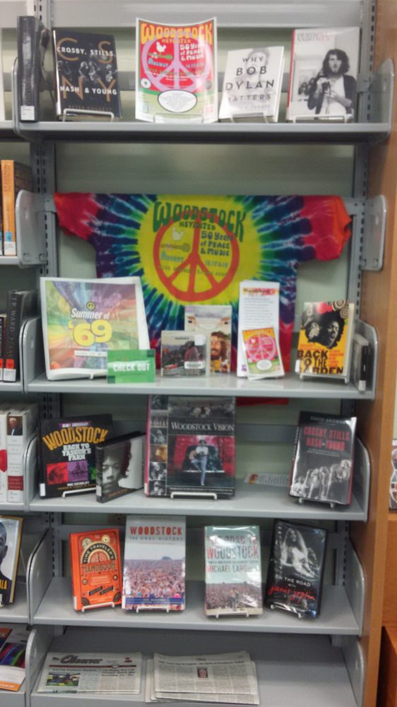 Historic Woodstock Materials on Display