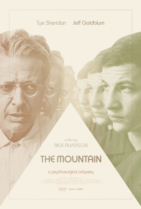 Movie poster for The Mountian a film by Rick Alverson a psychosurgical odyssey.