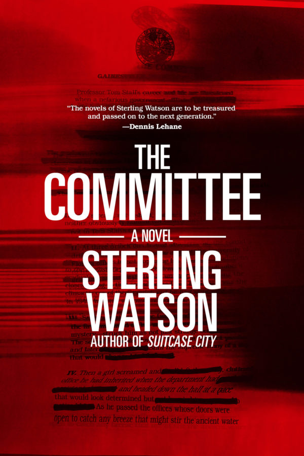 Book cover for The Committee a novel by Sterling Watson