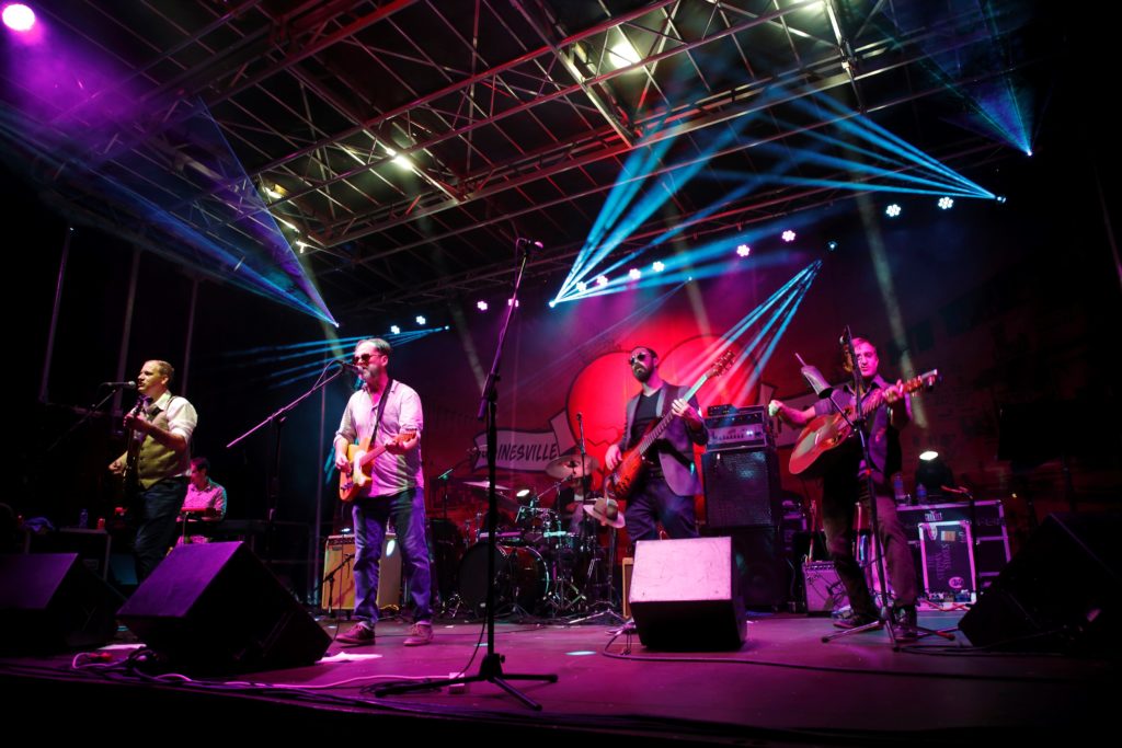 Music performance at Depot Park