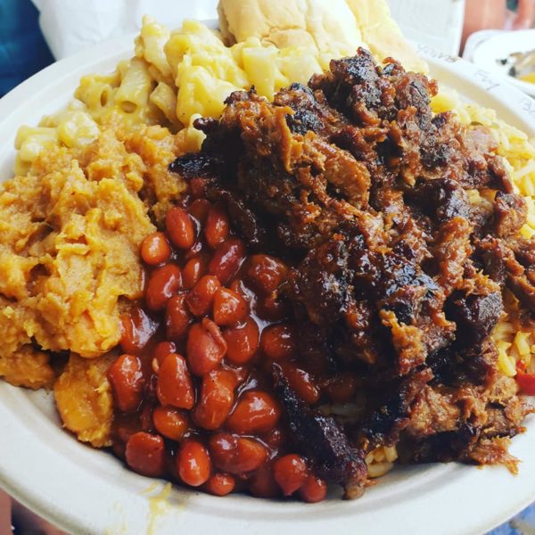 Plate of vegan food. Enjoy the best in vegan foods!