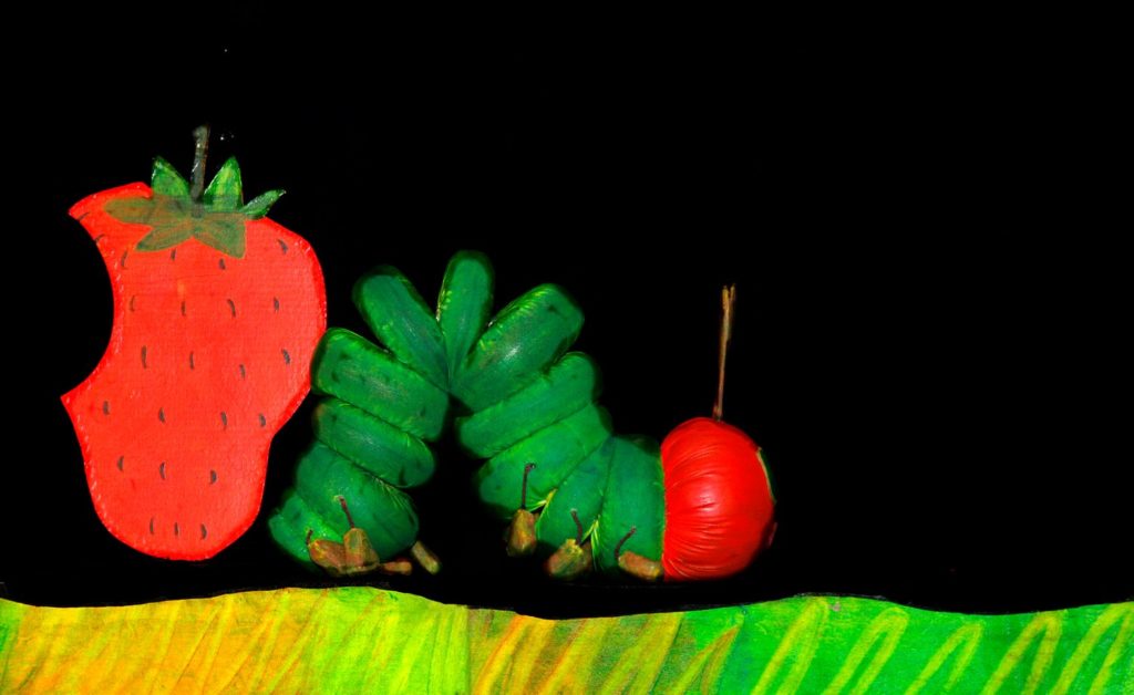 Illustration of Eric Carl's Hungry Caterpillar