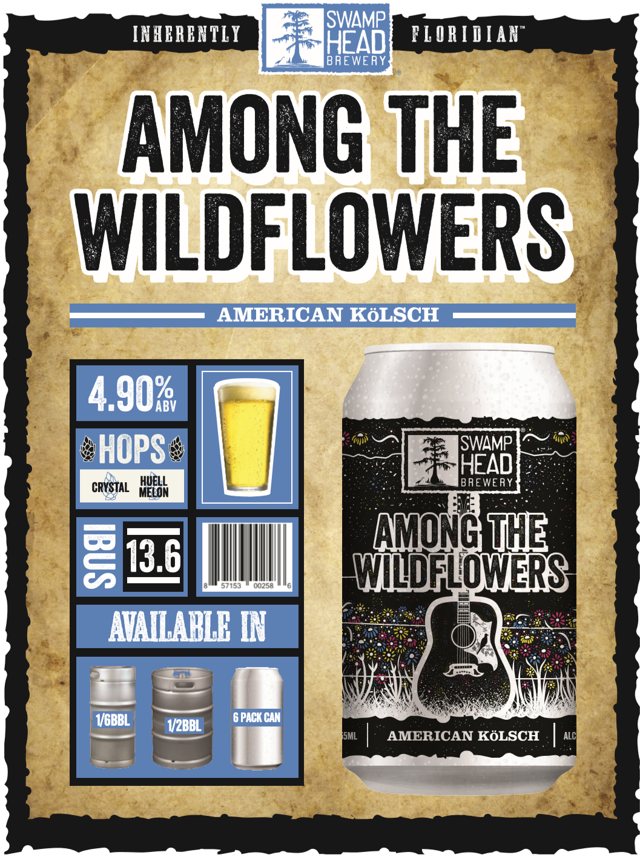 Among the Wildflowers American Kolsch. 4.9%