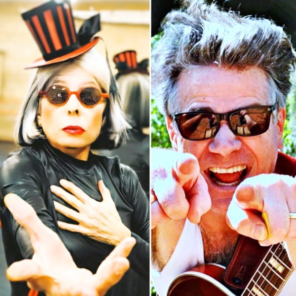Actor Warhol Caldwell and guitarist Chuck Martin