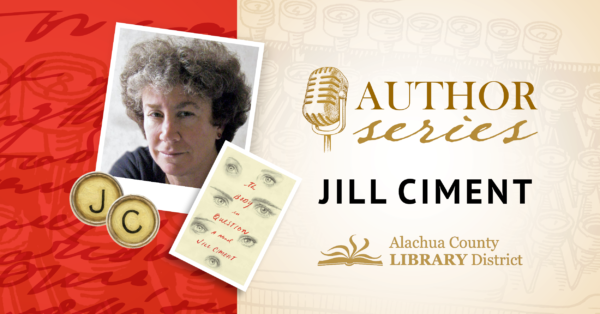 Photo of author Jill CIment and the cover of her new book.