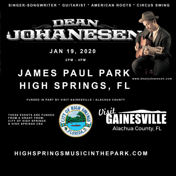 Musician Dean Johanesen