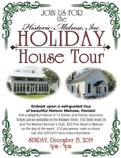 2 historic homes. Holiday House Tour