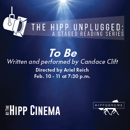 Illustration of a stage light. The hipp unplugged series. To Be