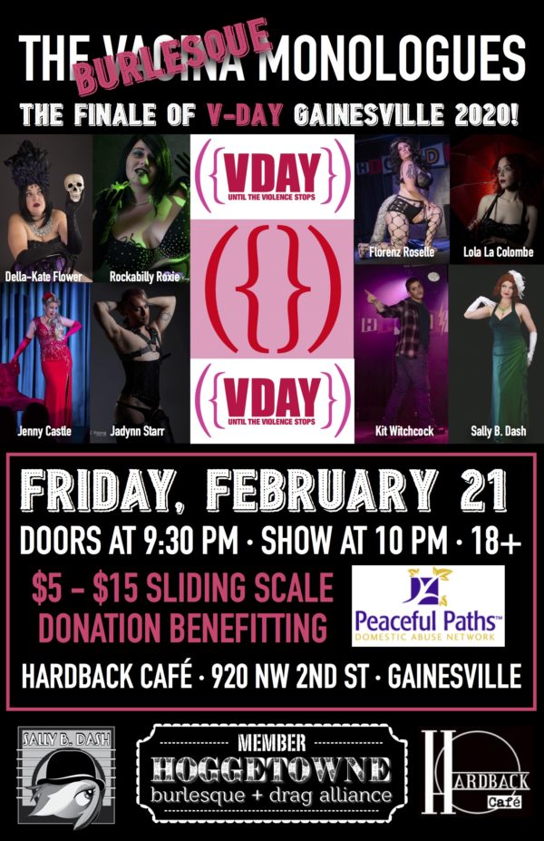 The Burlesque Monologues - The Finale of V-Day Gainesville 2020