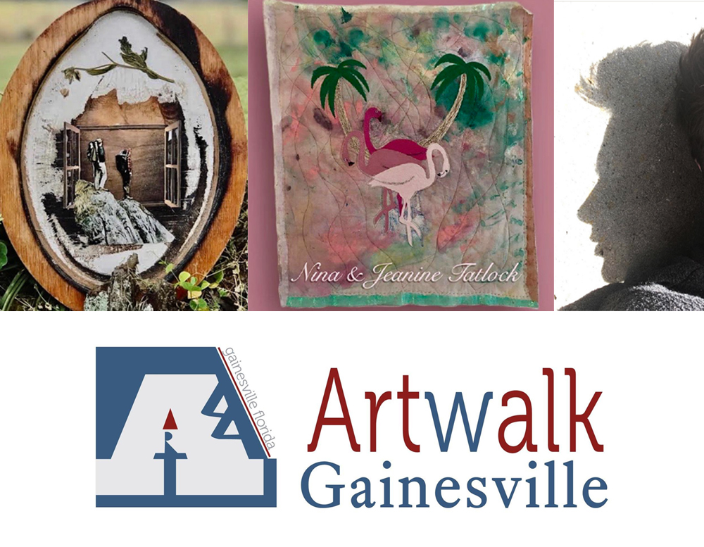 montage of artwork at Artwalk Gainesville