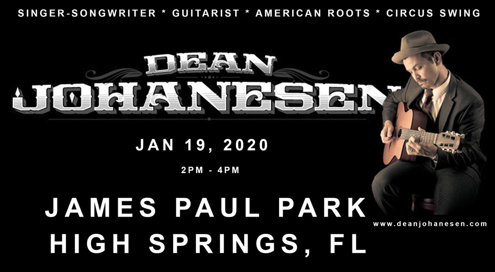 Musician Dean Johanesen