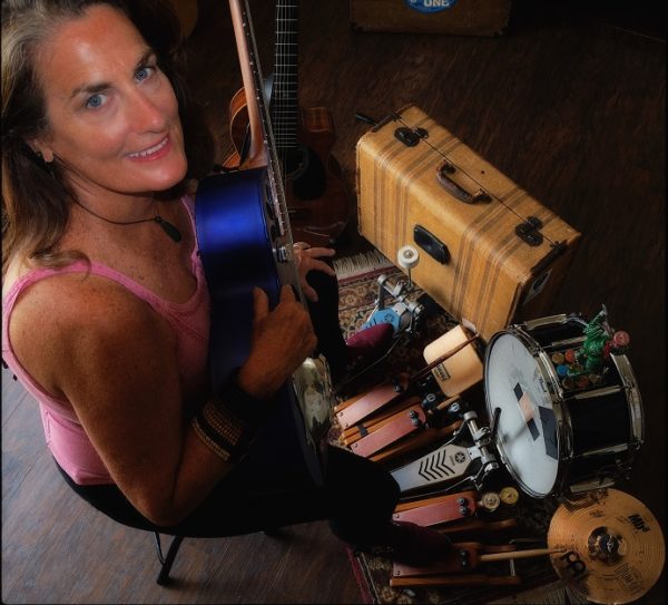 Ruth Wyand Blues with percussion foot pedals