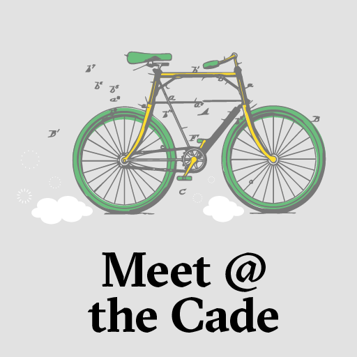 diagram of bicycle, meet at the cade