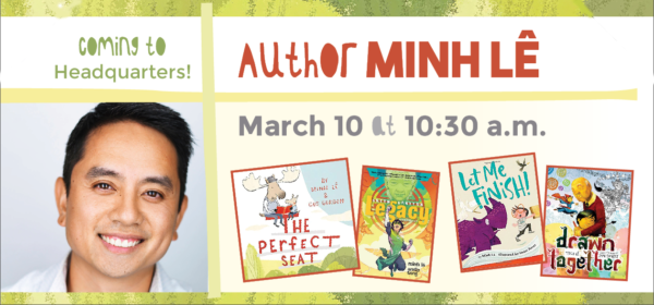 Photo of the author Minh Le and his new book "The Perfect Seat"