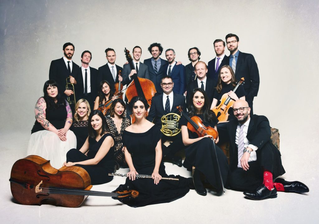 Members of The Knights orchestra