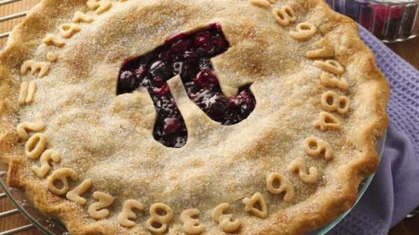 Pie with pi symbol