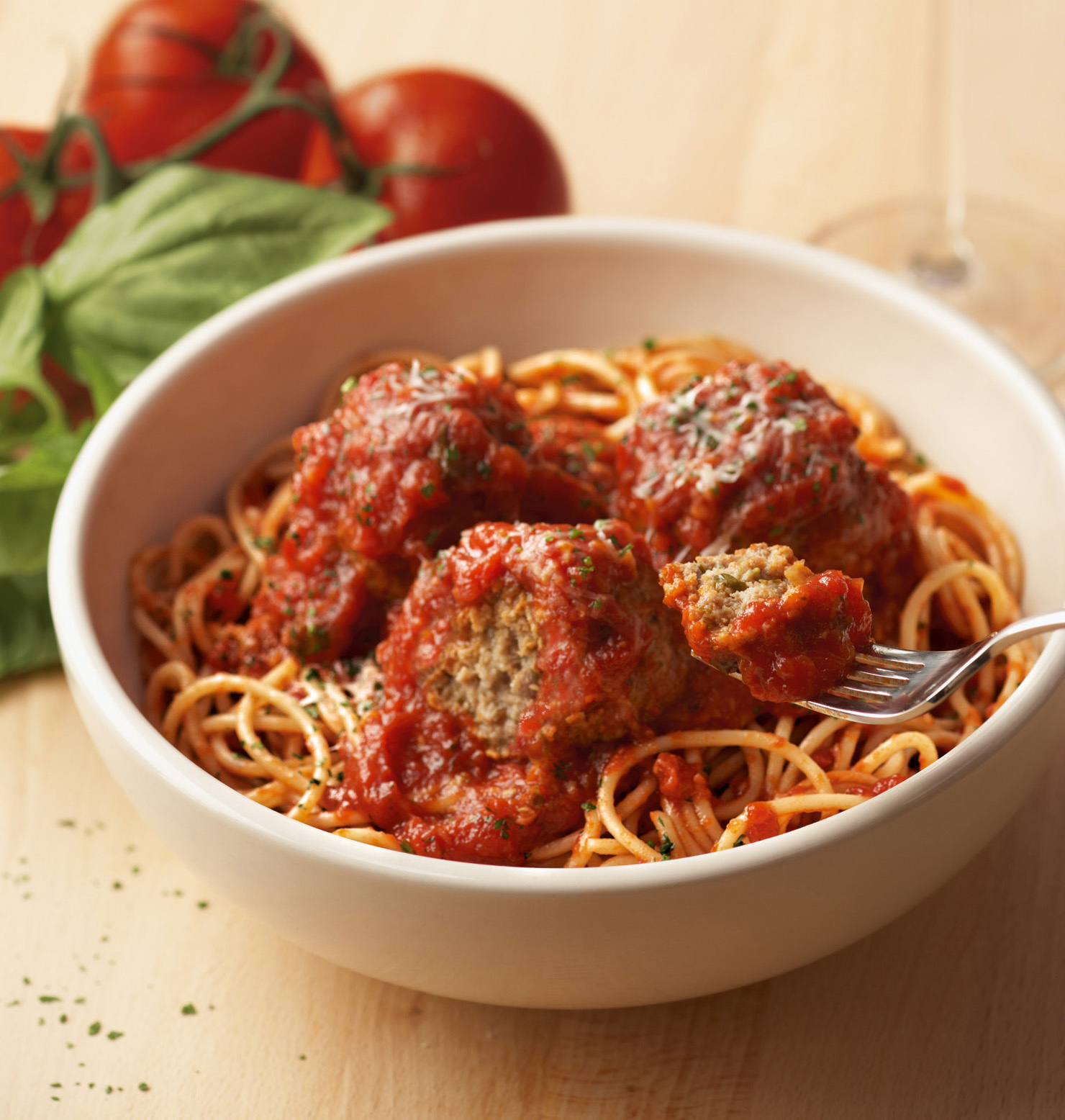 Spaghetti and Meatballs