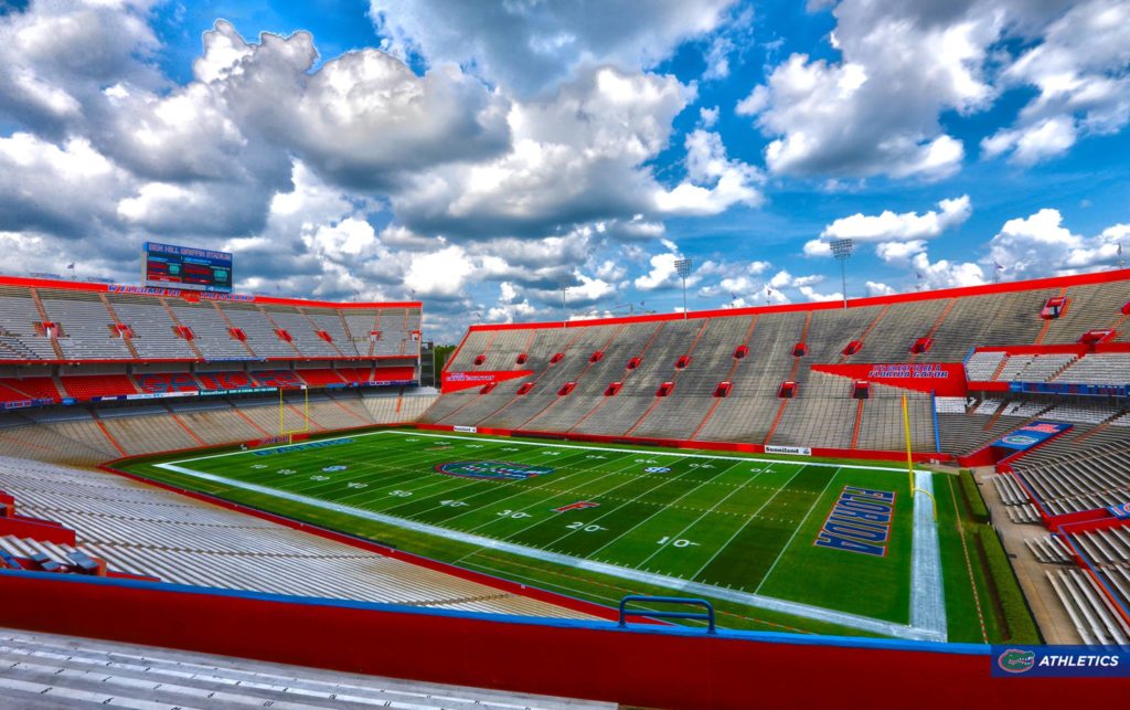 Inside Ben Hill Griffin Stadium