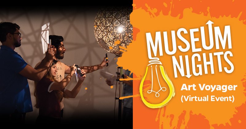 Museum Nights Art Voyager virtual event