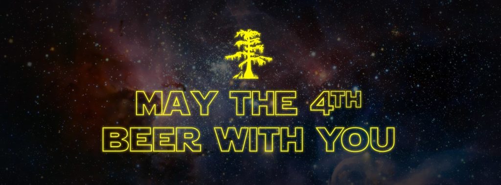 May the 4th beer with you from swamp head brewery