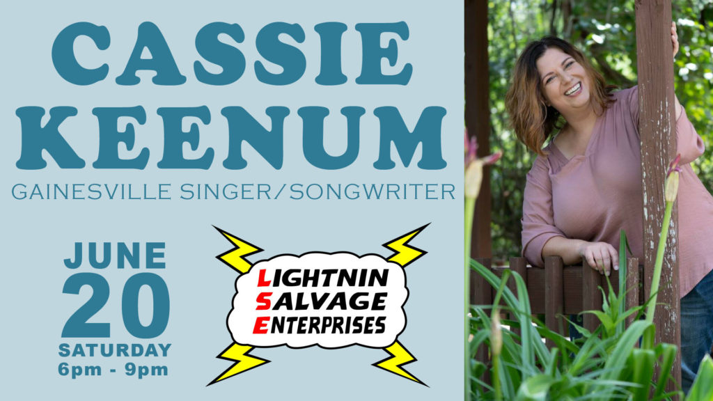 Cassie Keenum at lighnin salvage