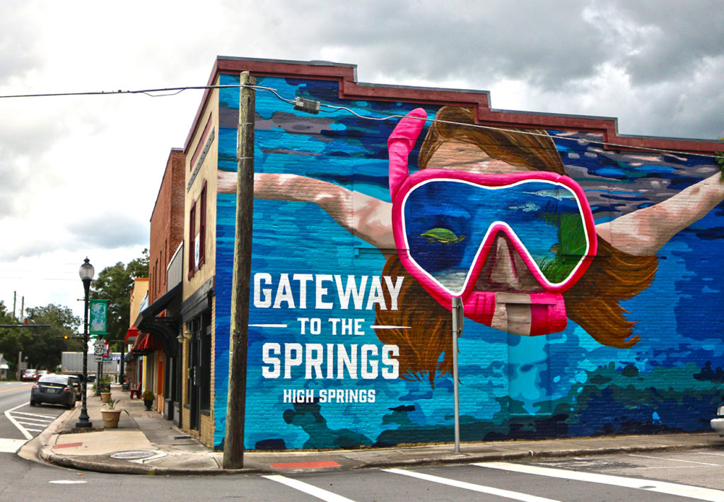 High Springs Gateway to the Springs Mural