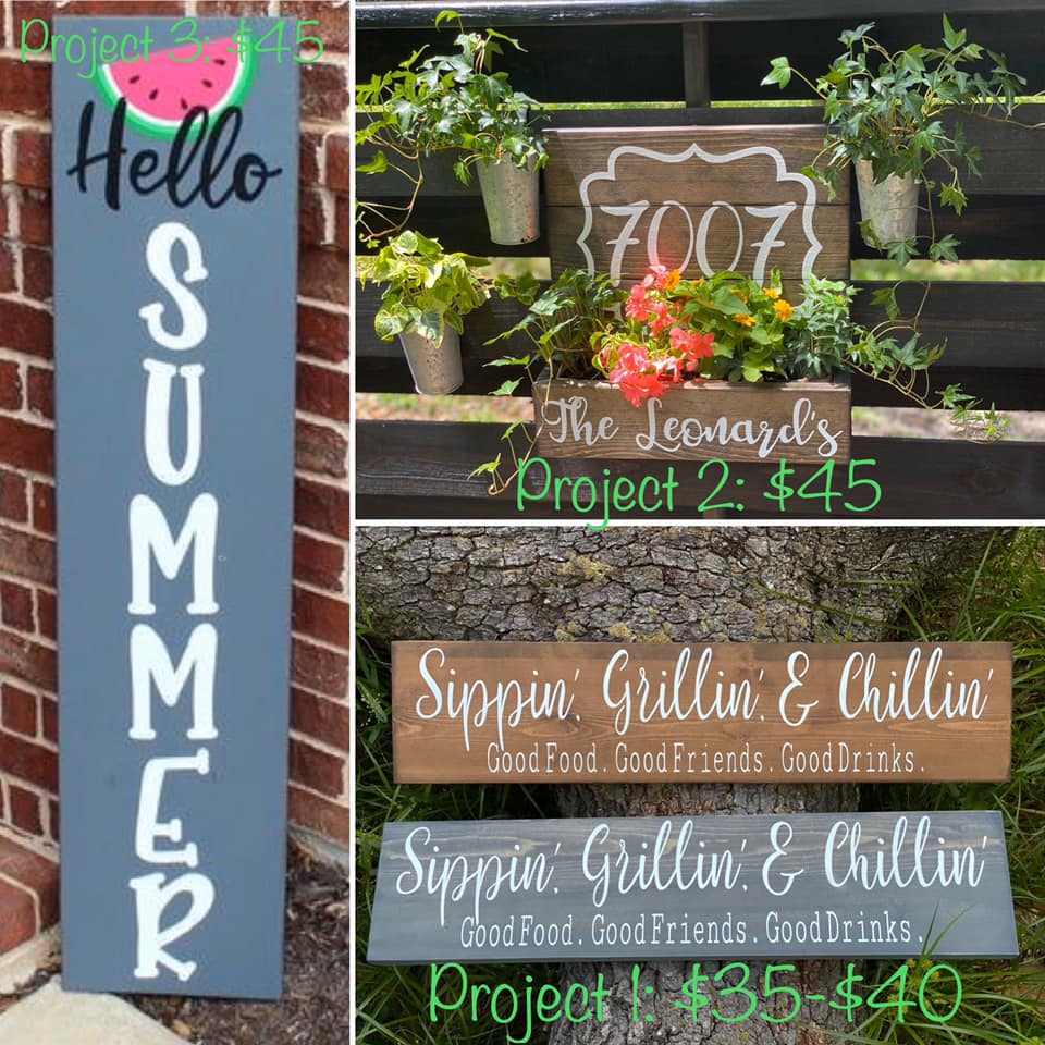 DIY Art Projects at Island Grove Tasting House