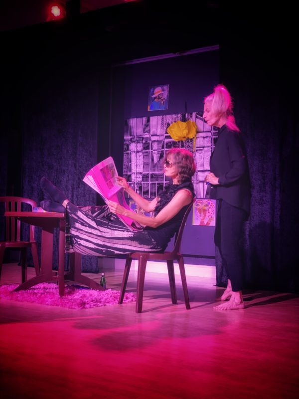 Ani Collier and Sara Morsey in The Stronger, Photo by Lauren Warhol Caldwell